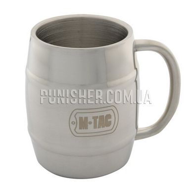M-Tac Steel Camping Beer mug, Silver, Термопосуда