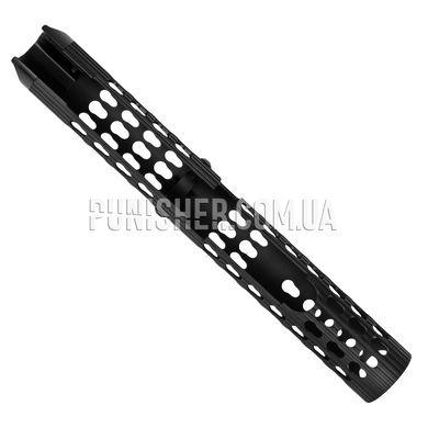 5KU KeyMod Long Handguard for AK-74 Replics (LCT GHK DBOYS CYMA), Black, Keymod, 330