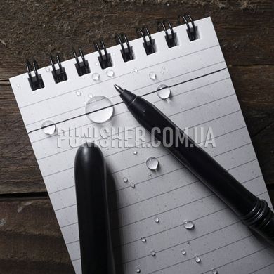 Всепогодна кишенькова ручка Rite in the Rain All-Weather Pocket Pen, Чорне чорнило, 2шт, Чорний, Ручка