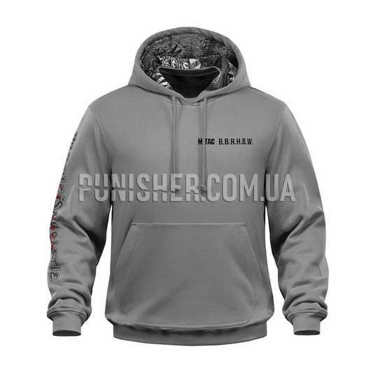Кофта M-Tac Hoodie My Home is my Castle Oversize Hard Light Grey