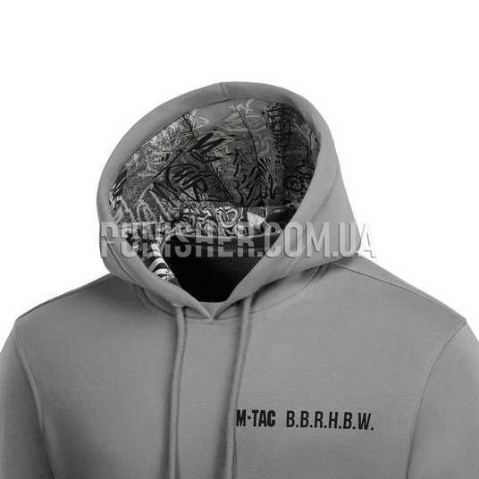 Кофта M-Tac Hoodie My Home is my Castle Oversize Hard Light Grey