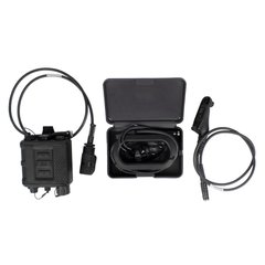 Invisio X50 TEA Dual Comm PTT Headset, Black