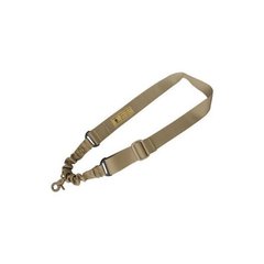 Emerson Single Point Bungee Sling, Tan, Rifle sling, 1-Point