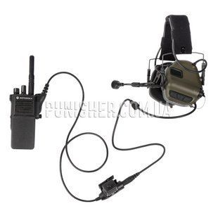 ACM PTT Button for Motorola DP4400/DP3000 radio, Black, Motorola DP4400 (DP4600/DP4800)