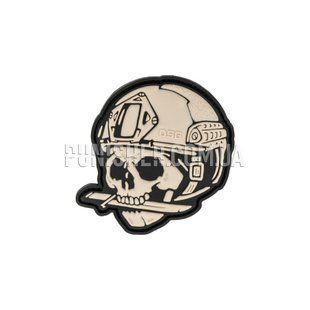 Dead Souls Group Skull Patch, Sand, PVC, No
