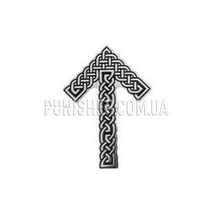 Ragnarock Tiwaz Rune Pins, Silver, Pins