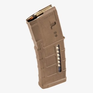 Magpul PMAG 30 AR/M4 GEN M3 Magazin with Window, Coyote Tan, Magazine, AR15/М4, M4, M16, SA-80, HK416, M27, .223, 5.56