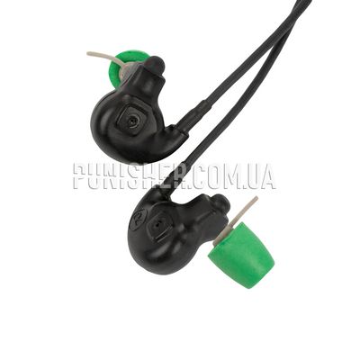 Silynx Foam Ear Plugs, Green, Small