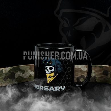 Фірмова кружка Punisher, Чорний, Чашка