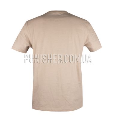 Under Armour Charged Cotton T-Shirt, Tan, Medium
