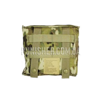 IFAK II - US Military First Aid Kit, Multicam, Bandage, Gauze for wound packing, Nasopharyngeal airway, Occlusive dressing, Eye shield