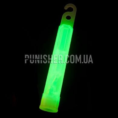Хімічне джерело світла Cyalume Military Chemical Light Sticks 4” 6 годин, Прозорий, Хімсвітло, Зелений