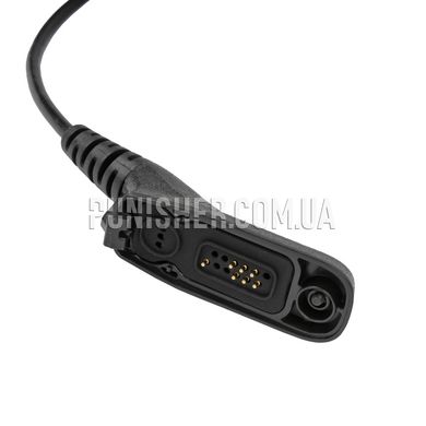 ACM PTT Button for Motorola DP4400 radio, Black, Motorola DP4400 (DP4600/DP4800)