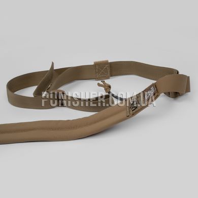 Оружейный ремень Viking Tactics MK6 PES Ultra Light Sling с пластиковой пряжкой, Coyote Tan, Оружейный ремень, Двухточечный