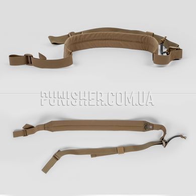 Оружейный ремень Viking Tactics MK6 PES Ultra Light Sling с пластиковой пряжкой, Coyote Tan, Оружейный ремень, Двухточечный