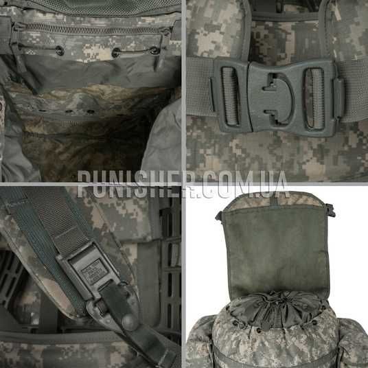 Основной рюкзак MOLLE II Large Rucksack с подсумками ACU купить с