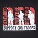 Футболка Punisher "Support Our Troops", красно-черный принт 2000000124612 фото 6