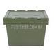 Plastic box with lid N6442 600x400x435 mm for storing equipment 2000000204499 photo 7