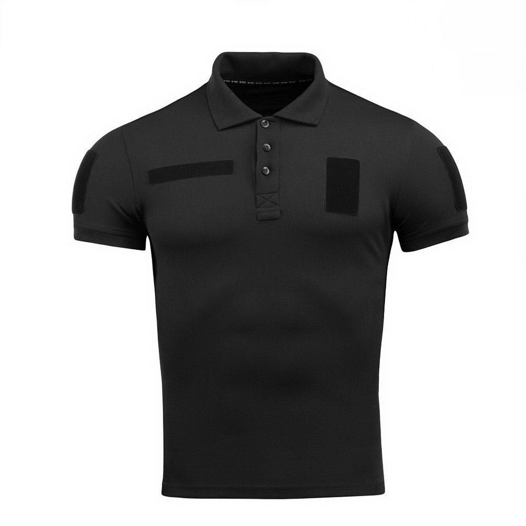 M-Tac Polyester Tactical Polo Shirt Black