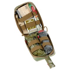 Набор медицинской помощи NAR Tactical Operator Response Kit (TORK) с Chitogauze XR PRO, Multicam, Бинт для тампонады, Бинт эластичный, Декомпрессионная игла, Медицинские ножницы, Носоглоточный воздуховод, Турникет, Щиток для глаз