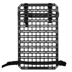 Tactical Organizer Molle Panel and Attachment for Body Armor, Black, Car panel