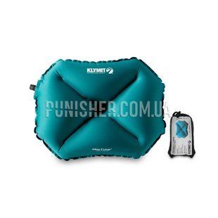 Надувна подушка Klymit Pillow X Large, Teal Blue, Аксесуари