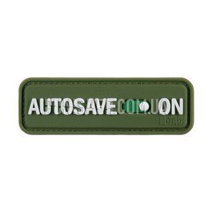 Нашивка M-Tac Autosave PVC Olive, Olive, ПВХ, Ні