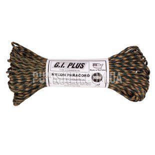 Паракорд Rothco G.L.Plus Nylon Paracord Type III 550 30m, Camouflage