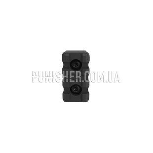 KPYK Picatinny rail for 3 slots with M-Lok mount, Black, M-Lok, Picatinny rail, JP Enterprise LRP-07, POF-USA Revolution 16