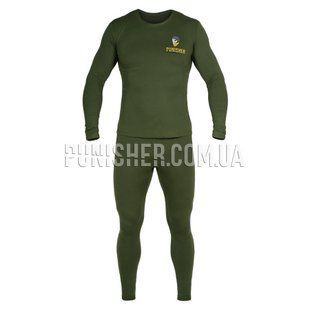 Вогнестійкий комплект термобілизни Punisher, Olive Drab, Small