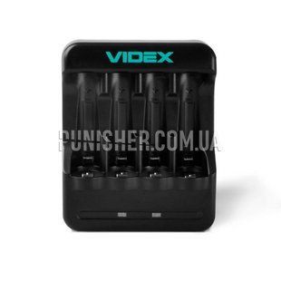 Зарядний пристрій Videx VCH-N401, Чорний