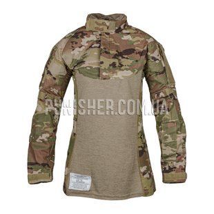 US Army Women&rsquo;s Ballistic Fire-Resistant Combat Shirt, Scorpion (OCP), Medium