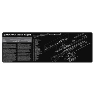 Tekmat Mosin-Nagant Cleaning Mat, Black