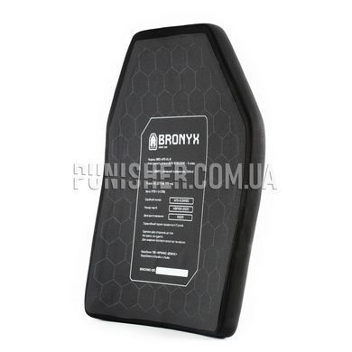 Комплект бронепластин Bronyx СВМПЭ 3 класс X-Large, Черный, Бронепластины, 3, X-Large, Сверхвысокомолекулярный полиэтилен