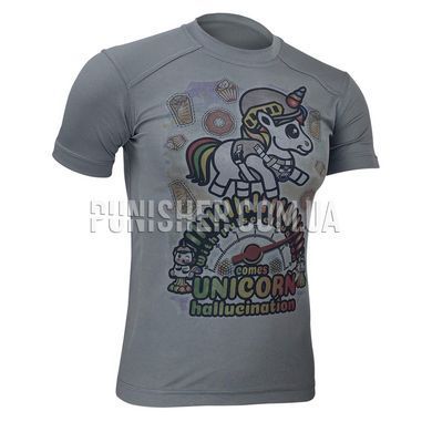 Kramatan Unicorn T-shirt, Grey, Small