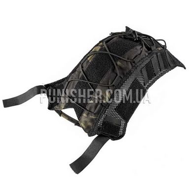 OneTigris Tactical Helmet Cover for Ops-Core FAST PJ Helmet, Multicam Black, Cover, L/XL