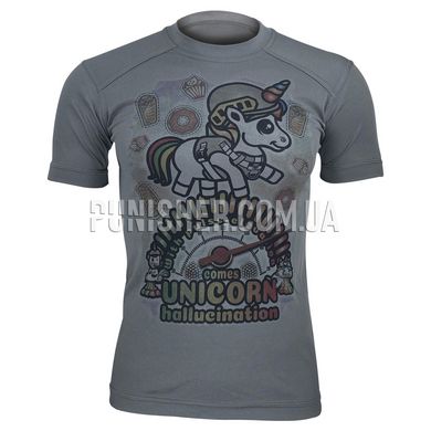 Футболка Kramatan Unicorn, Серый, Small