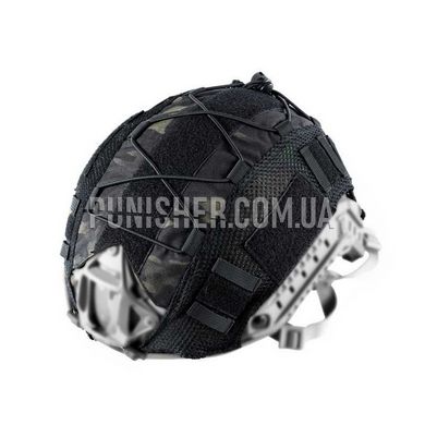 OneTigris Tactical Helmet Cover for Ops-Core FAST PJ Helmet, Multicam Black, Cover, L/XL