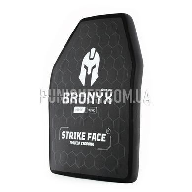 Бронеплита Bronyx AP3 3 клас X-Large, Чорний, Бронепластини, 3, X-Large, Надвисокомолекулярний поліетилен