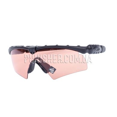 Oakley SI Ballistic M Frame 2.0 Strike Array Sunglasses, 3 Lens, Black, Transparent, TR22, TR45, Goggles