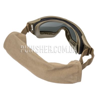 Revision Desert Locust Goggle System Kit with Connector, Tan, Transparent, Smoky, Mask