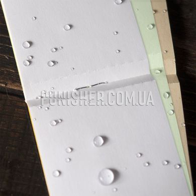 Набір міні-блокнотів Rite In The Rain On-The-Go Notebooks (6-pack), Olive, Блокнот