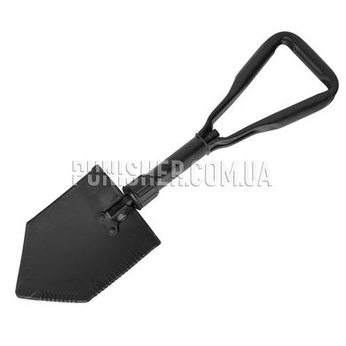 Саперная лопата Molle II E-Tool (Бывшее в употреблении), Черный, Лопата