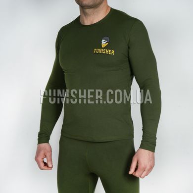 Punisher Flame-Resistant Thermal Underwear Set, Olive Drab, Small
