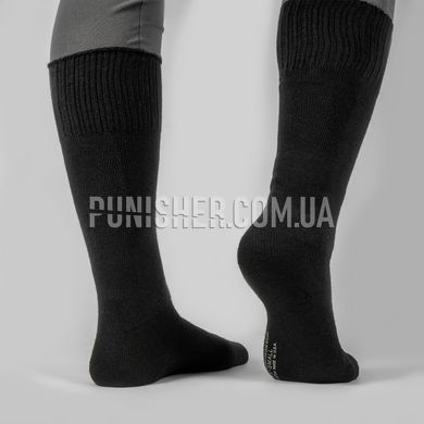 USGI High Cushion Sole Socks, Black, 3-7 US, Winter