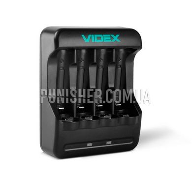 Зарядний пристрій Videx VCH-N401, Чорний