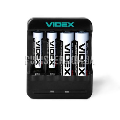 Зарядний пристрій Videx VCH-N401, Чорний