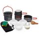 Naturehike NH18T018-G Set of dishes for camping 9 pcs. 2000000072968 photo 1