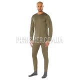 Комплект термобілизни Rothco ECWCS Gen III Level I Silk Weight, Coyote Brown, Small