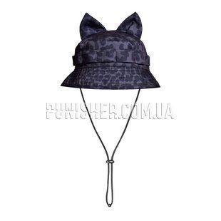 Панама GIG Military Ranger Ears с ушками Черный леопард, Серый/Черный, Small/Medium